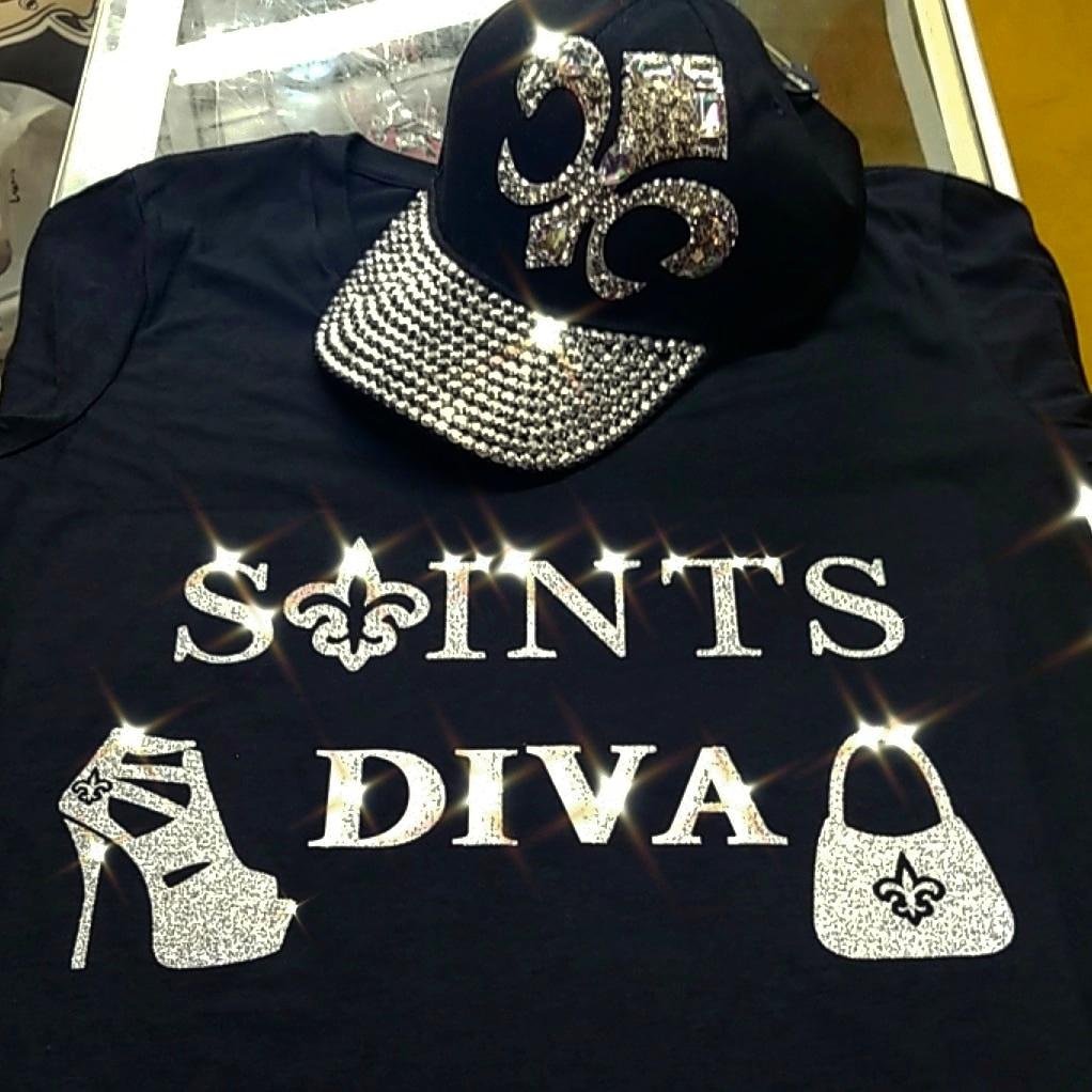 "Diva" tshirt silver