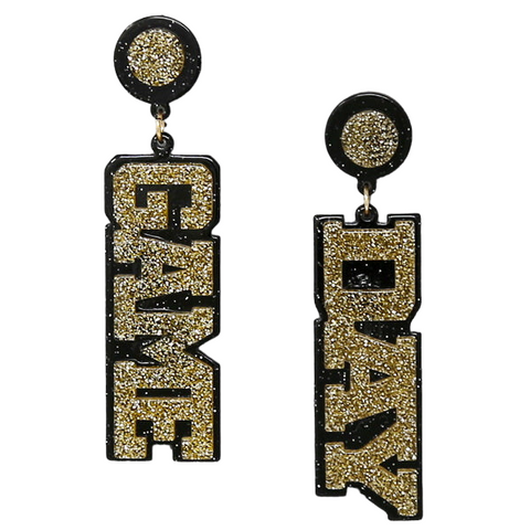 Gameday  earrings