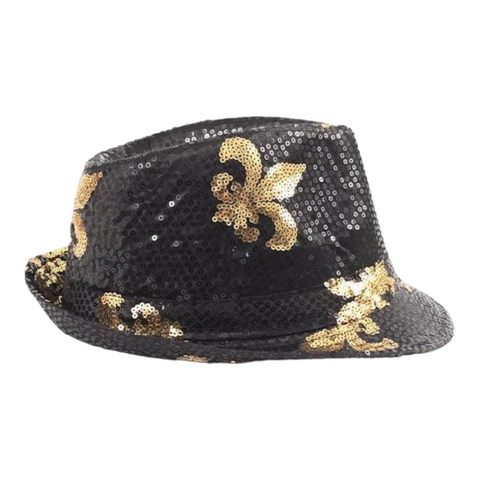 Fleur de lis fedora