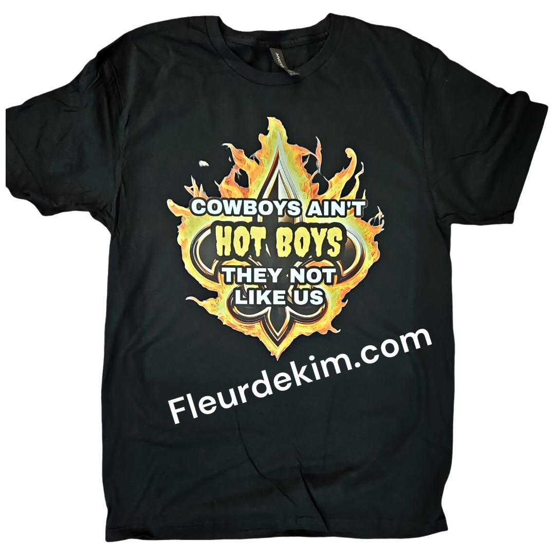 Cowboys/Hot Boys (crewneck only) black