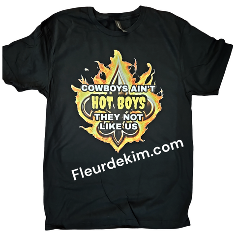 Cowboys/Hot Boys (crewneck only) black