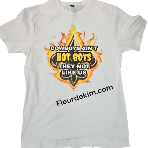 Cowboys/Hot Boys (crewneck only) white