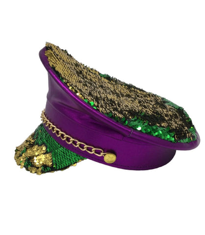 Mardi Gras Captain Hat