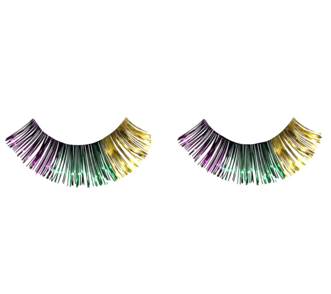 Mardi Gras lashes