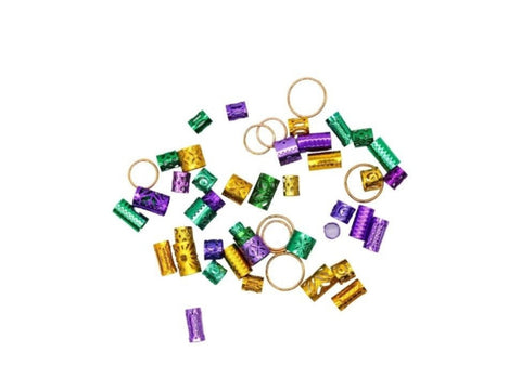 Mardi Gras hair jewelry kit