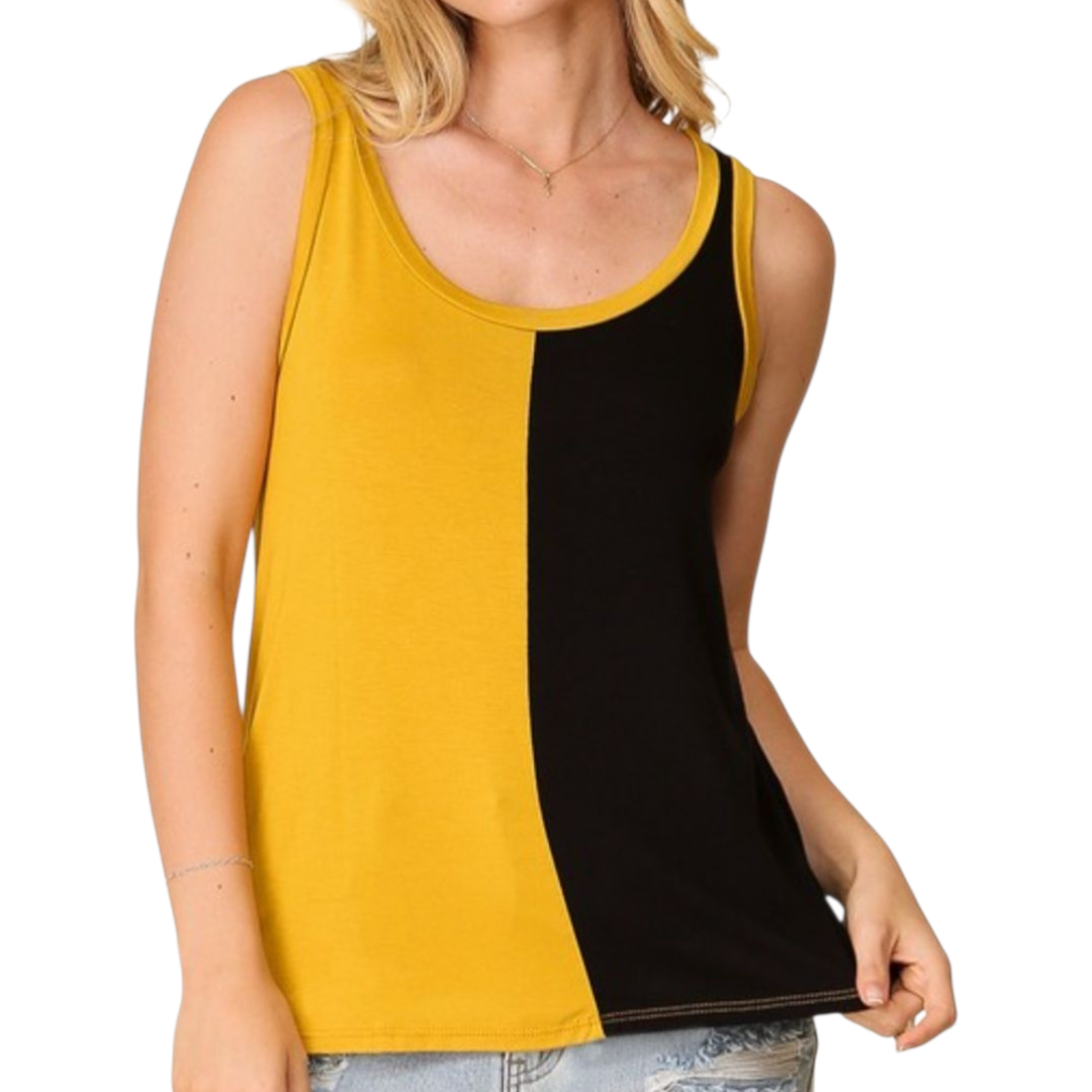 Black n gold tank