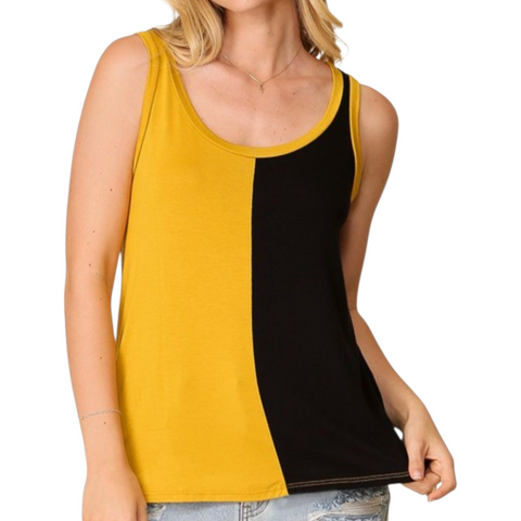 Black n gold tank