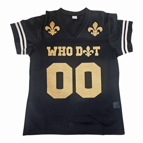 #00 jersey w/striped sleeves (runs small; order 1 size up)