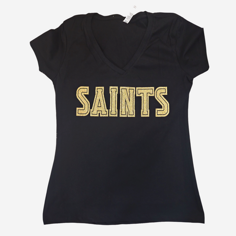 Saints tshirt (sparkly)