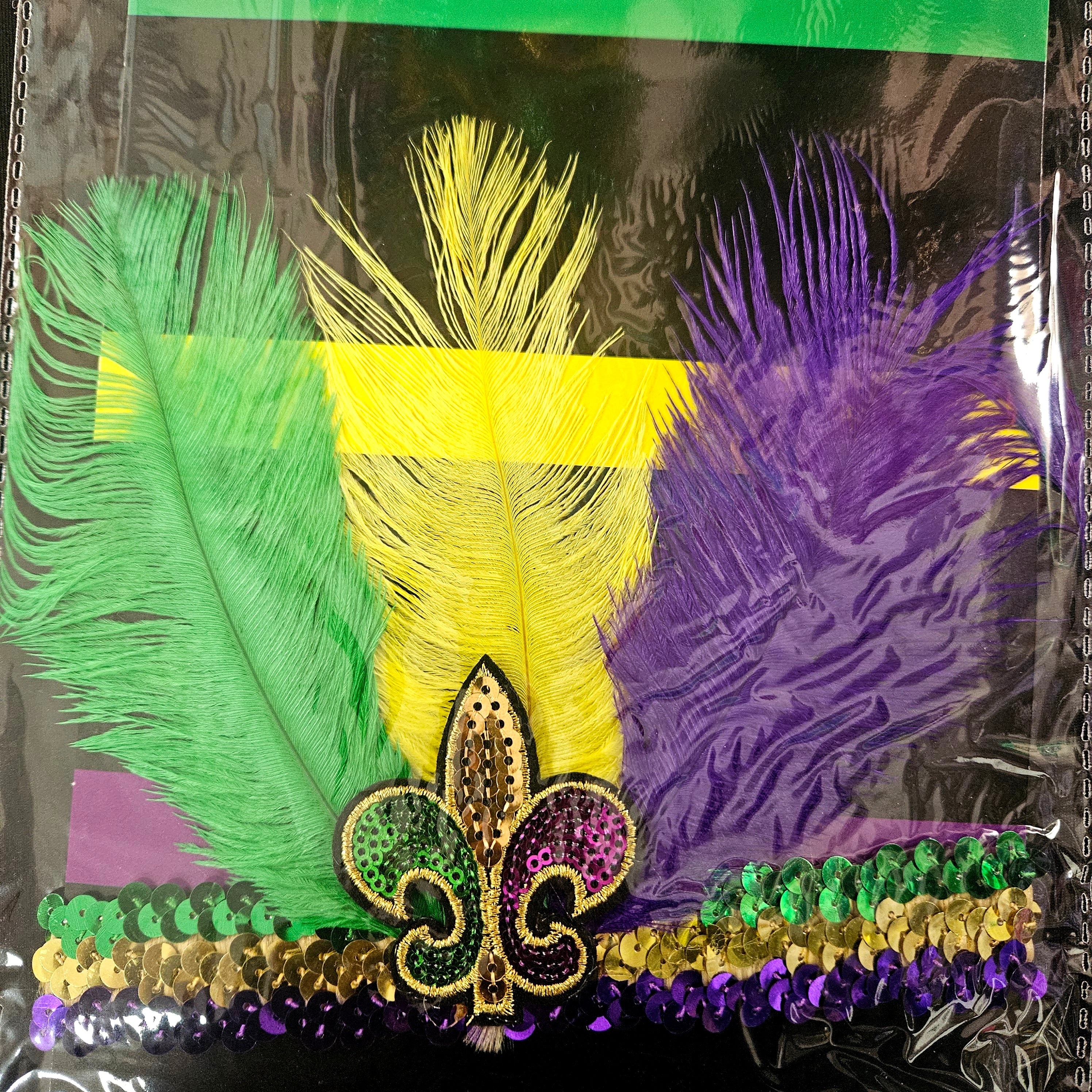 Mardi Gras headband