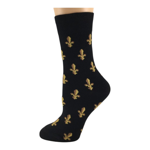 Fleur de lis socks