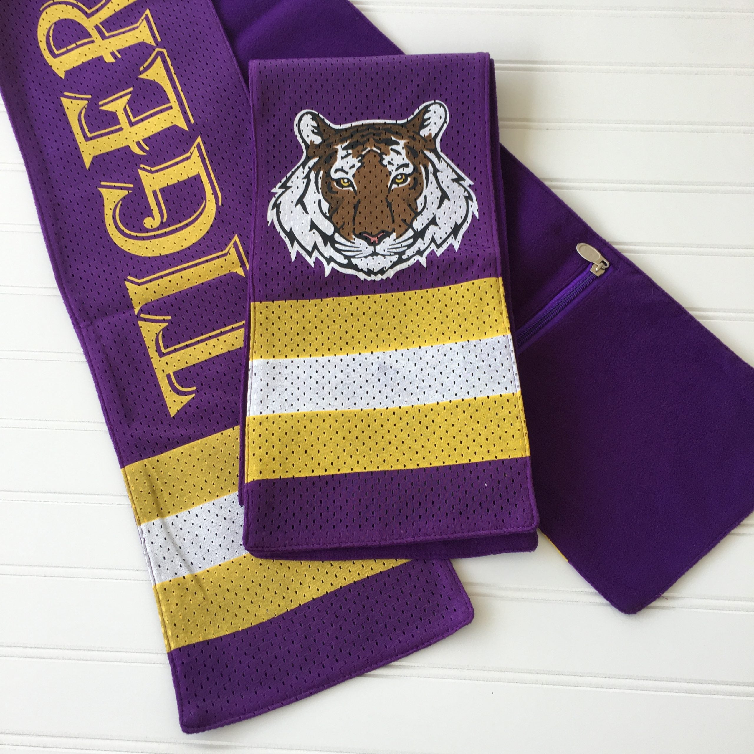Tigers jersey scarf