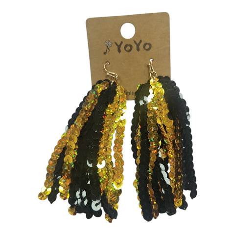 Sequin earrings