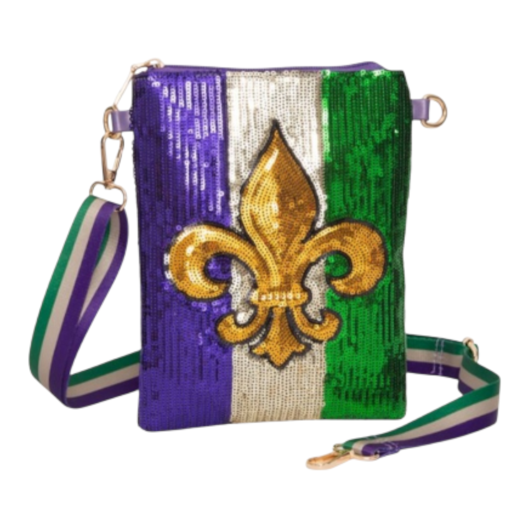 Mardi  crossbody sequin