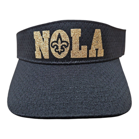Nola jersey mesh visor