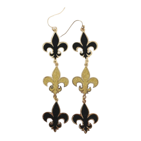 Drop Fleur earrings
