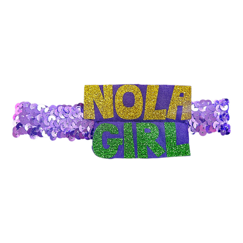 Nola Girl (fits toddler - adult) headband