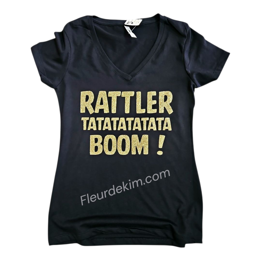 Rattler tshirt *with GLITTER*