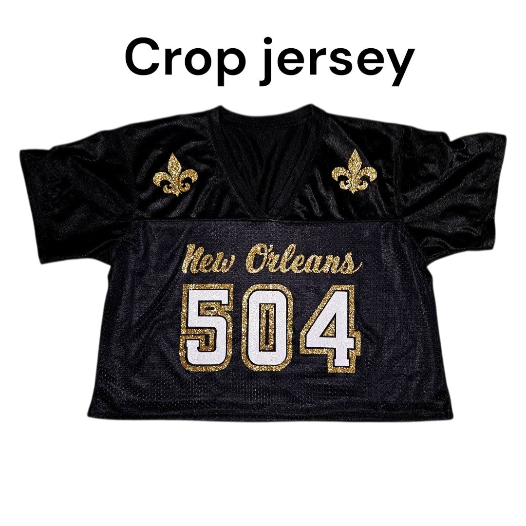 Sparkly Crop 504 jersey