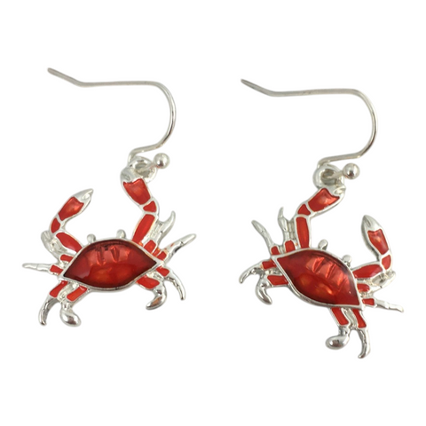 Crab earrings