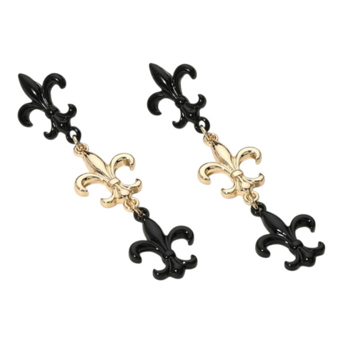 Fleur earrings (post)