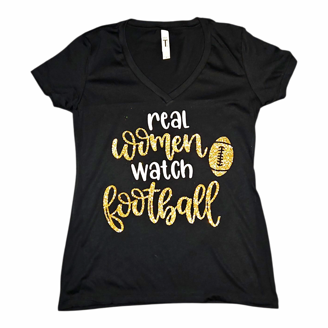 Real women watch football tshirt