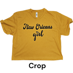 New Orleans Girl crop (sparkly)