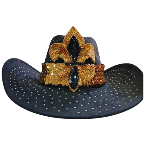 Super bling Cowboy hat with sequin (lightweight)