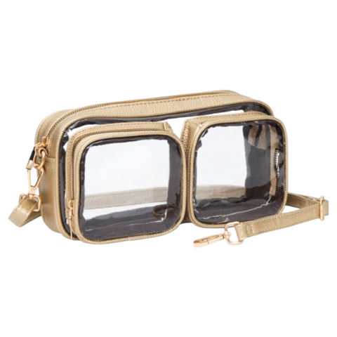 Clear bag gold