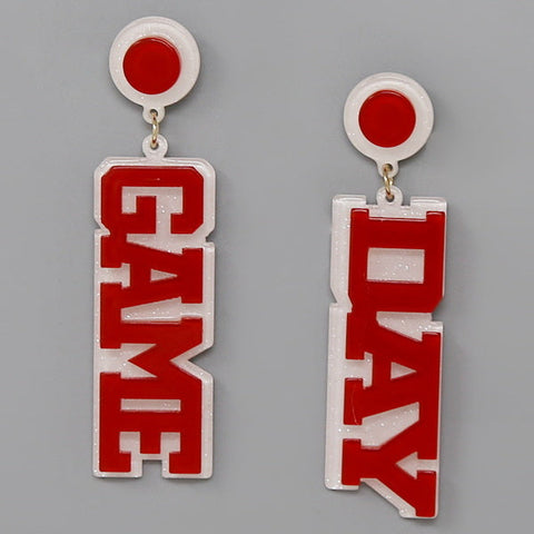 Game Day earrings