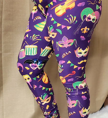 *Mardi Gras tights style 5