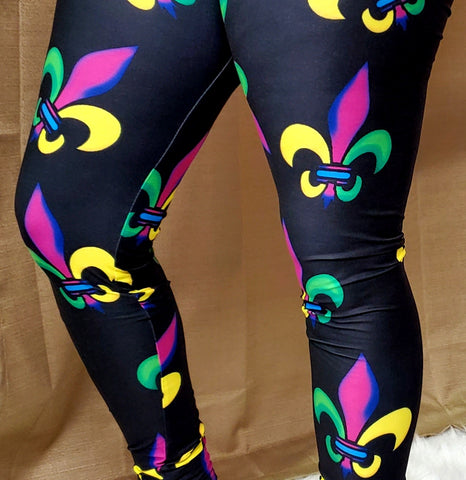 Mardi Gras tights style 2