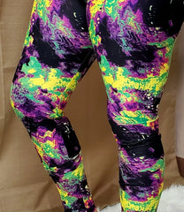 Mardi Gras tights style 1