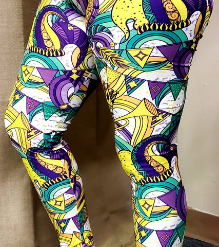 *Mardi Gras tights