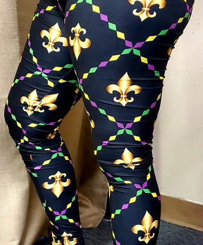 *Mardi Gras tights style 6