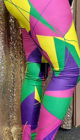 *Mardi Gras tights style 12