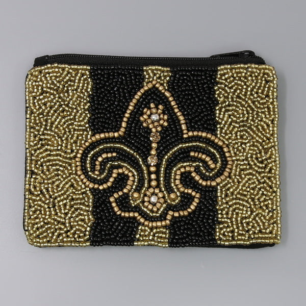 Fleur de lis seed wallet