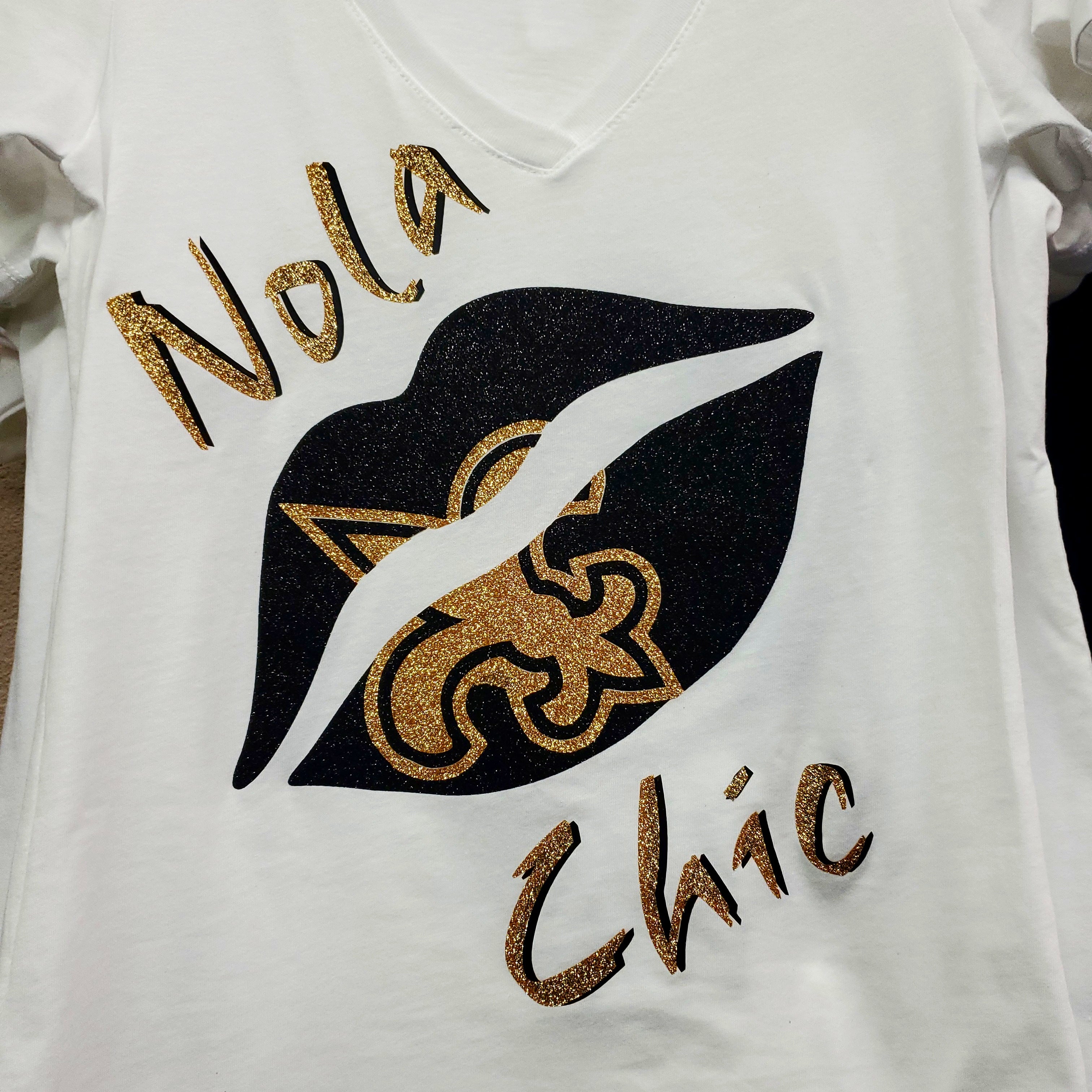 #Nola Chic shirts white