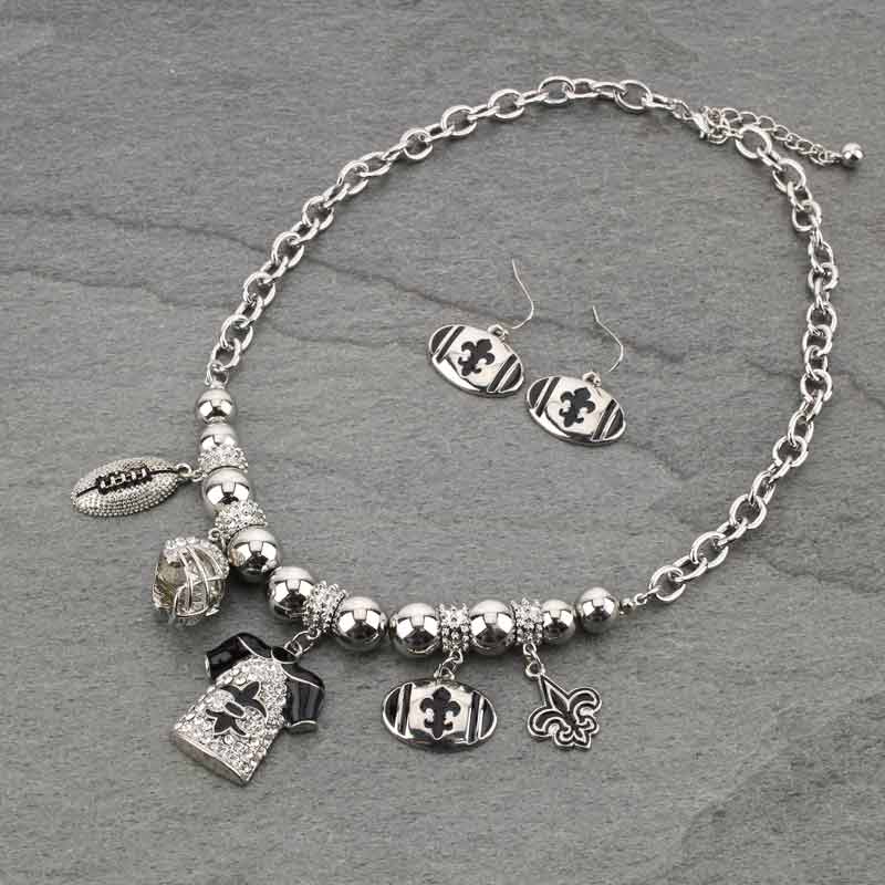 silver charm set