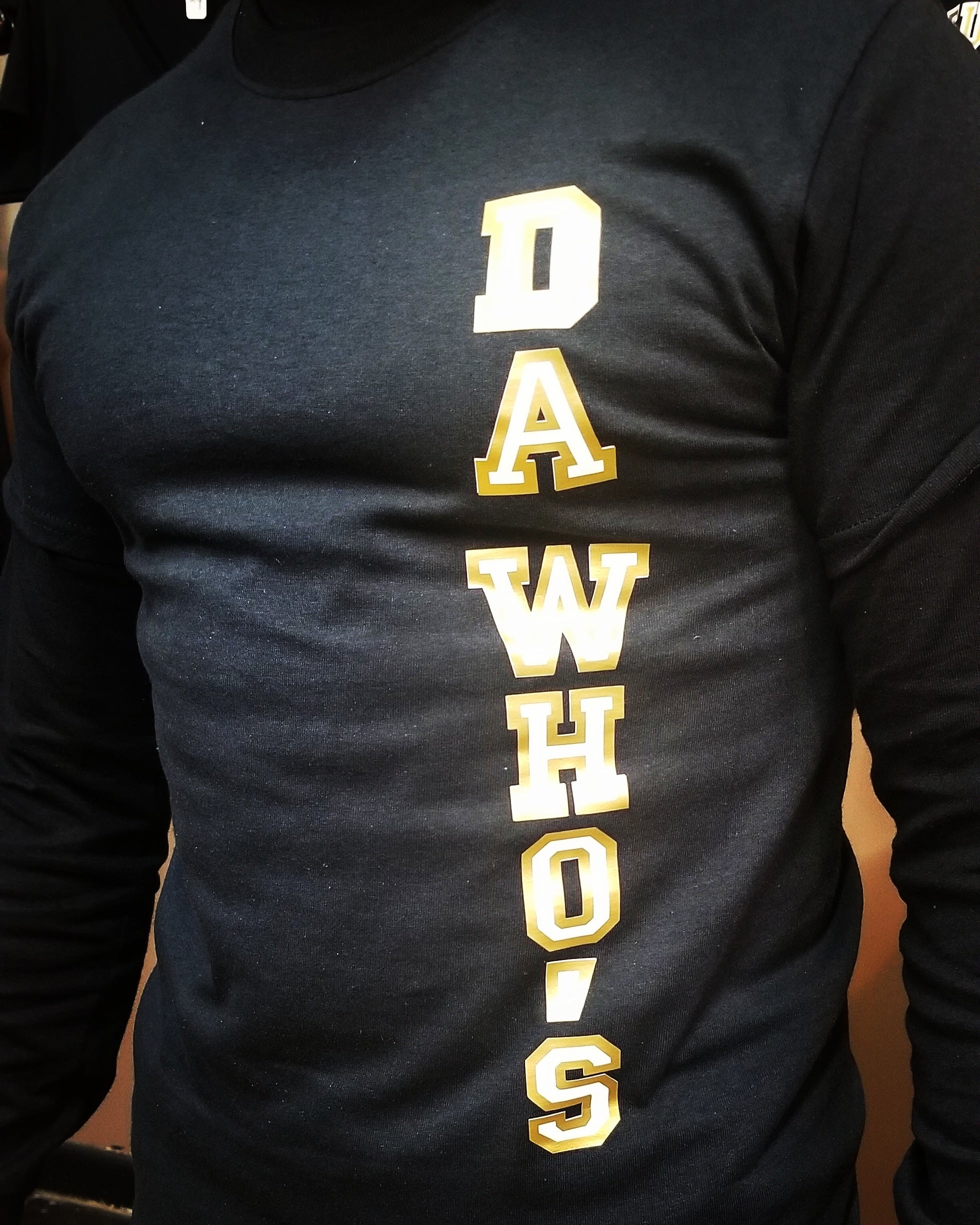 da who's tshirt