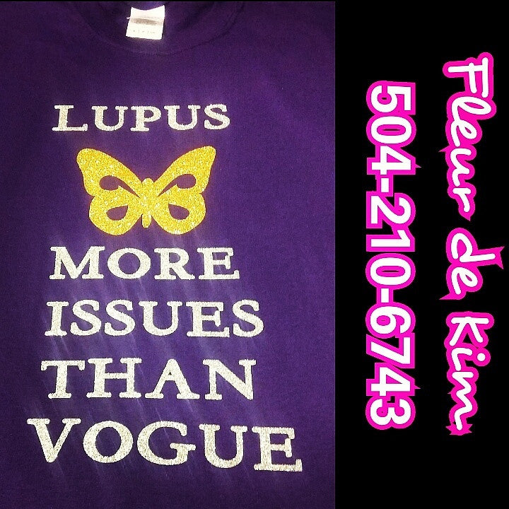 Lupus awareness tshirt 3