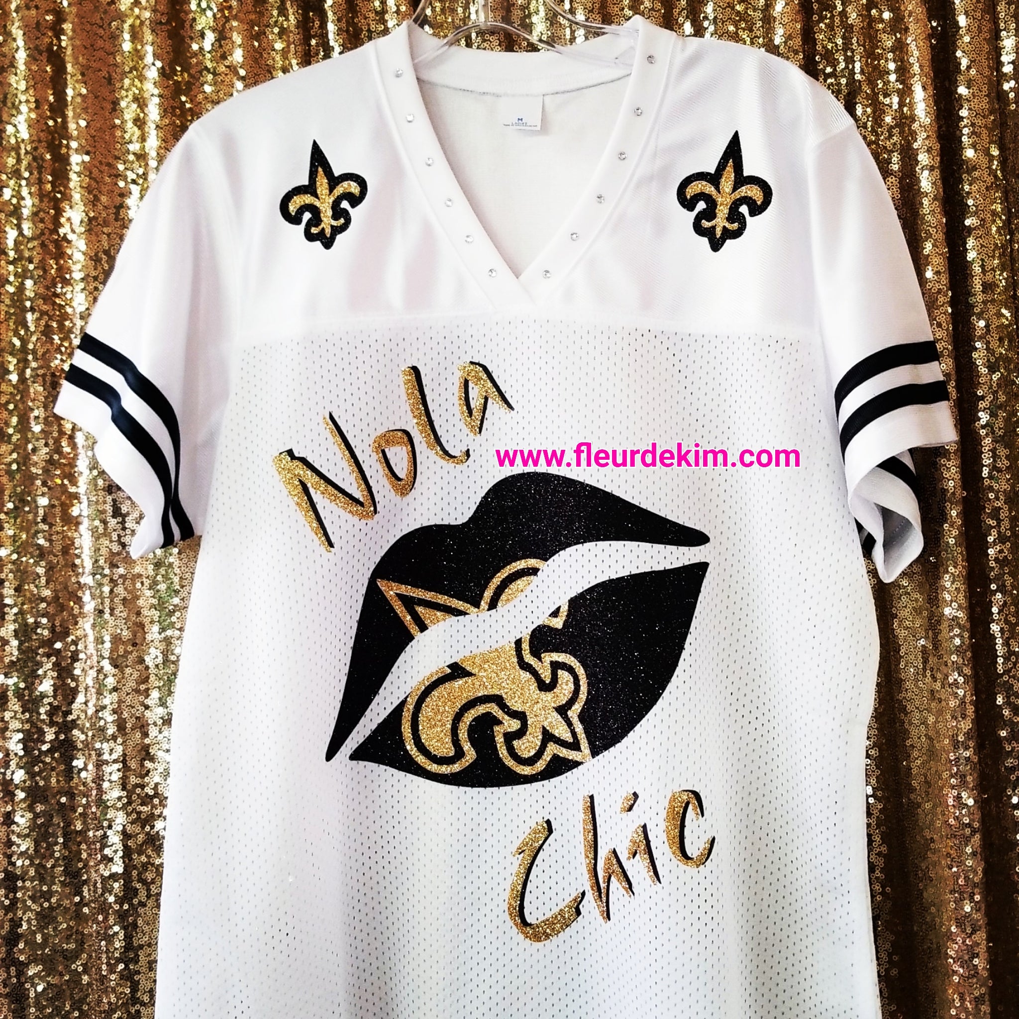 #bling jersey "Nola Chic"