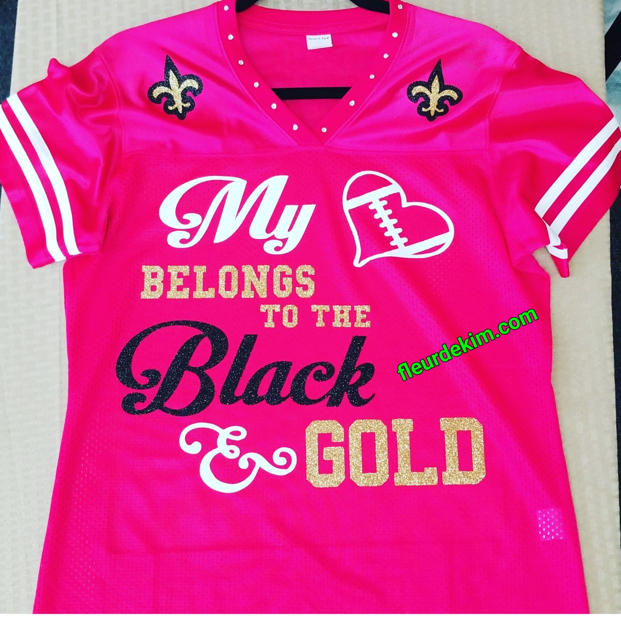 #bling jersey hot pink *new*