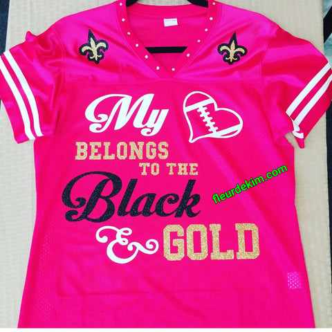 #bling jersey hot pink *new*
