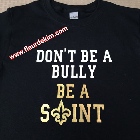 "Don't be a bully" tshirt kids