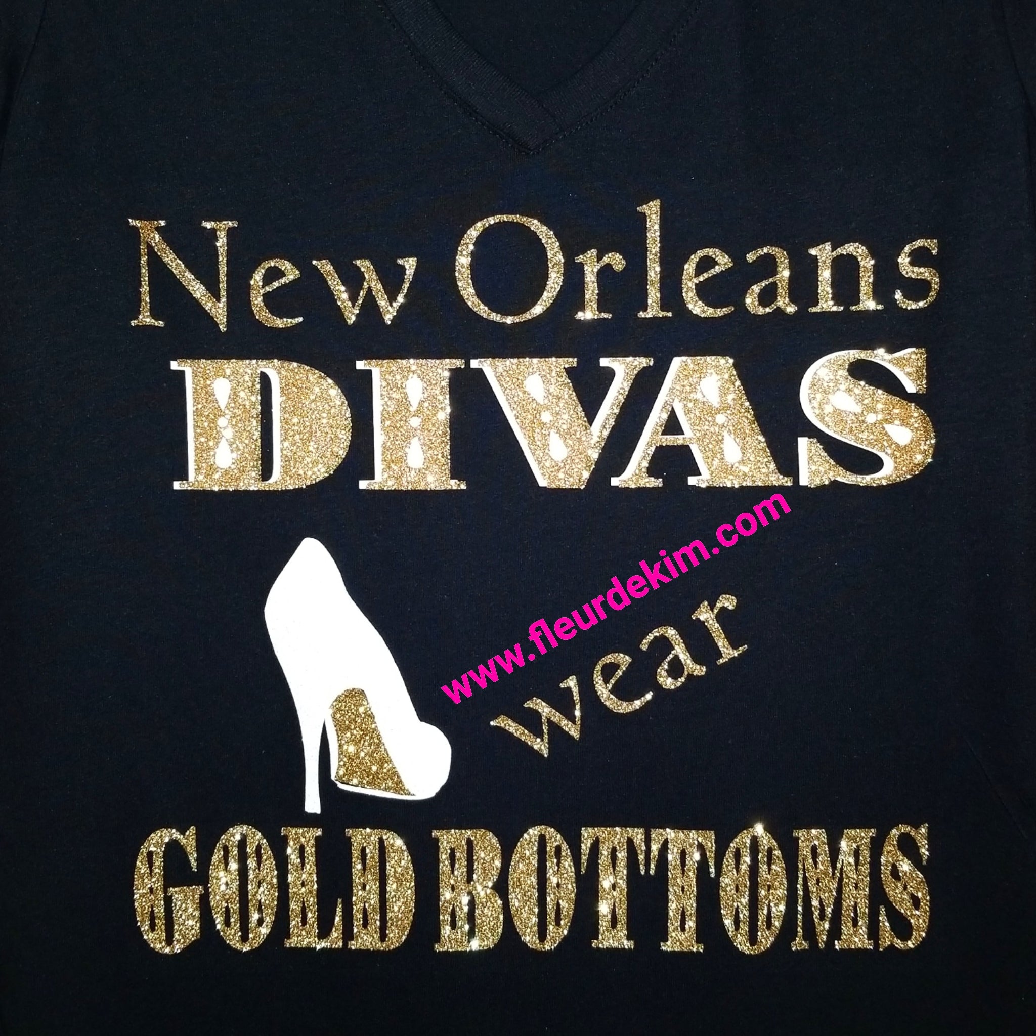 #Gold Bottoms  N.O. Diva tshirt