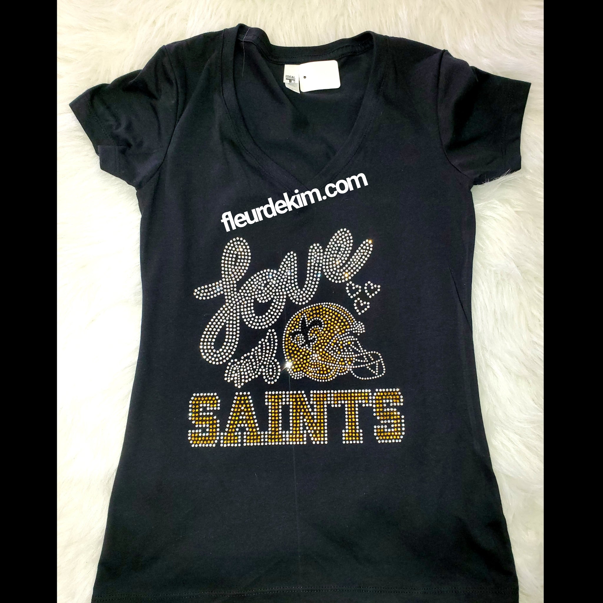 Bling rhinestone tshirt helmet