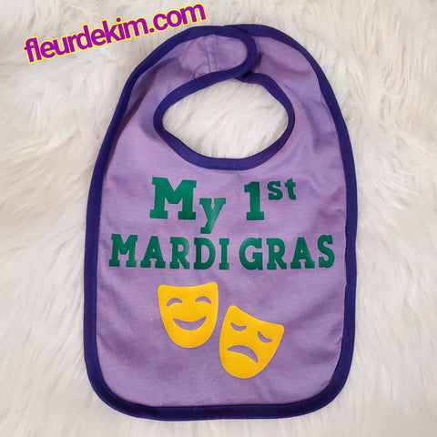 Mardi Gras bib